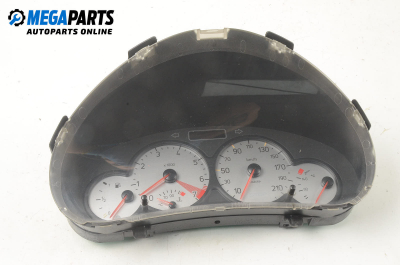 Bloc instrumente de bord for Peugeot 206 1.6 16V, 109 hp, hatchback, 3 uși, 2003