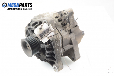 Alternator for Peugeot 206 1.6 16V, 109 hp, hatchback, 2003