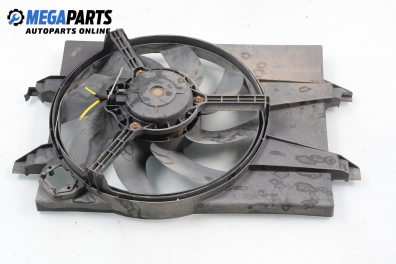 Radiator fan for Ford Fiesta V 1.4 16V, 80 hp, hatchback, 5 doors, 2002