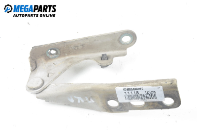 Bonnet hinge for Seat Ibiza (6L) 1.2 12V, 70 hp, hatchback, 5 doors, 2006, position: left