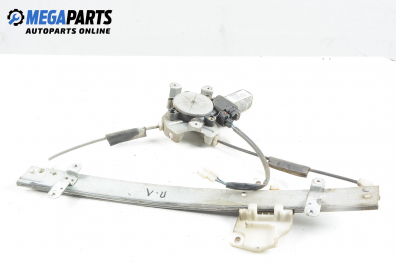 Electric window regulator for Mitsubishi Lancer 1.3 12V, 75 hp, sedan, 5 doors, 1996, position: front - left