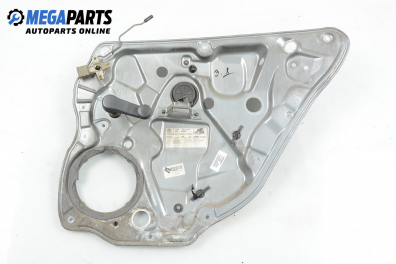 Manueller fensterheber for Volkswagen Polo (9N/9N3) 1.9 SDI, 64 hp, hecktür, 5 türen, 2004, position: rechts, rückseite