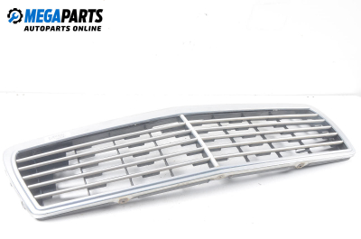 Grill for Mercedes-Benz E-Class 210 (W/S) 3.0 D, 136 hp, sedan, 5 doors, 1996, position: front