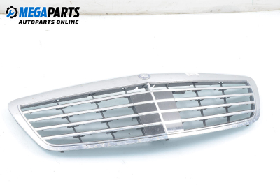 Grill for Mercedes-Benz S-Class W221 5.0, 388 hp, sedan, 5 doors automatic, 2006, position: front