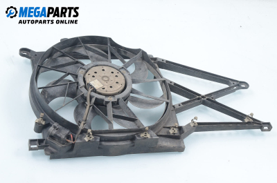 Radiator fan for Opel Zafira A 1.6 16V, 101 hp, minivan, 5 doors, 2002