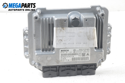 ECU for Citroen C4 1.6 HDi, 90 hp, coupe, 3 uși, 2006 № 0 281 011 863 