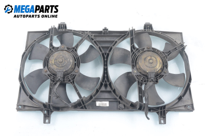 Cooling fans for Nissan Primera (P12) 2.2 Di, 126 hp, sedan, 5 doors, 2002