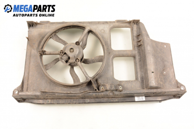 Fan shroud for Peugeot 206 1.4, 75 hp, hatchback, 5 doors, 2001