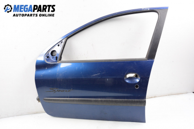 Door for Peugeot 206 1.4, 75 hp, hatchback, 5 doors, 2001, position: front - left