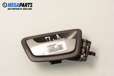 Inner handle for Peugeot 807 2.2 HDi, 128 hp, minivan, 5 doors, 2004, position: front - right