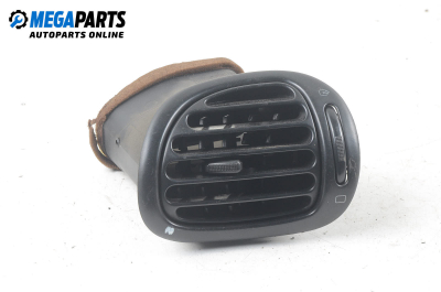 AC heat air vent for Peugeot 206 1.4 HDi, 68 hp, hatchback, 5 doors, 2004