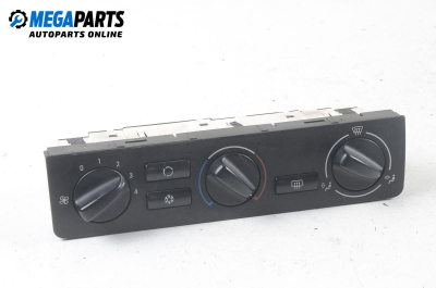 Air conditioning panel for BMW 3 (E46) 2.0 d, 136 hp, sedan, 5 doors, 1999
