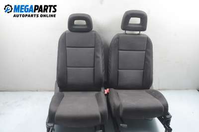 Seats set for Audi A2 (8Z) 1.4 TDI, 75 hp, hatchback, 5 doors, 2004