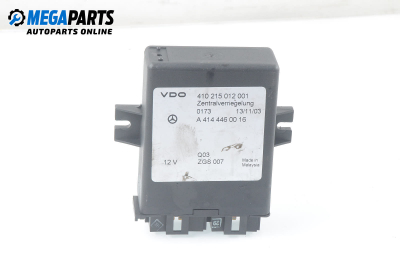 Central lock module for Mercedes-Benz Vaneo 1.7 CDI, 91 hp, minivan, 5 doors, 2004 № A 414 446 00 16