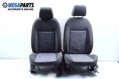 Seats set for Ford Fiesta V 1.25 16V, 75 hp, hatchback, 5 doors, 2006