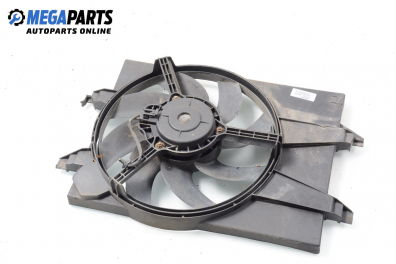 Ventilator radiator for Ford Fiesta V 1.25 16V, 75 hp, hatchback, 5 uși, 2006