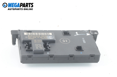 Door module for Mercedes-Benz C-Class 203 (W/S/CL) 1.8, 143 hp, coupe, 3 doors, 2002 № 203 820 12 85