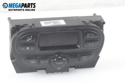 Air conditioning panel for Peugeot 206 1.4 HDi, 68 hp, hatchback, 5 doors, 2003