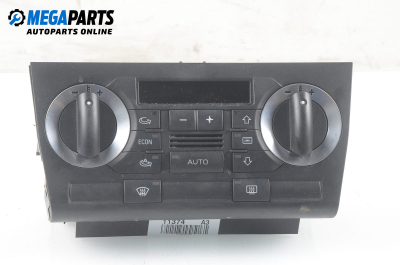 Air conditioning panel for Audi A3 (8P) 2.0 16V TDI, 140 hp, hatchback, 2006