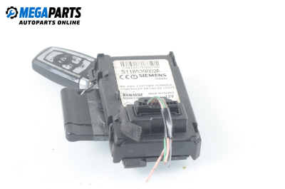 Card reader for Renault Scenic II 1.9 dCi, 120 hp, minivan, 2004 № Siemens 8200125077