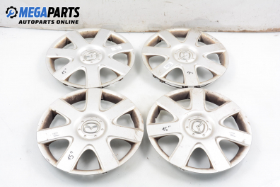 Hubcaps for Mazda 3 (BK, 2003-2009) (The price is for the set)