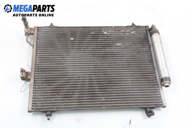 Air conditioning radiator for Peugeot 807 2.2 HDi, 128 hp, minivan, 2004