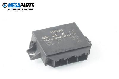 Modul de comandă cu senzori parktronic for Renault Laguna II (X74) 1.9 dCi, 120 hp, combi, 2002 № 8200 051 286