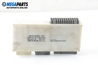 Comfort module for BMW 5 (E39) 3.0 D, 184 hp, sedan automatic, 2000 № 608 377 10