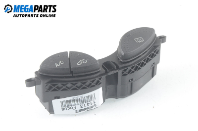 AC and heating buttons for Ford Focus I 1.8 16V, 115 hp, hatchback, 2001
