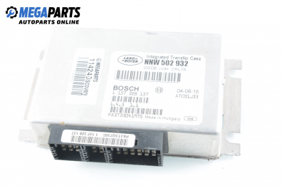 Modul cutie de transfer for Land Rover Discovery III (L319) 4.4, 299 hp, suv automatic, 2005 № Bosch 1 137 328 137