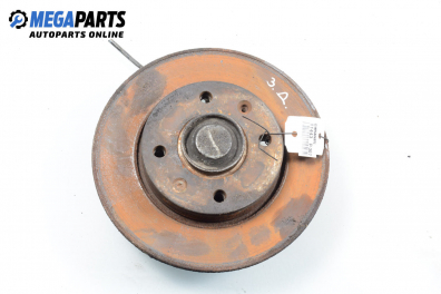 Knuckle hub for Peugeot 307 1.6 16V, 109 hp, hatchback automatic, 2003, position: rear - right