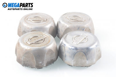 Wheel center caps for Nissan Terrano II (R20) 2.7 TDi, 125 hp, suv, 1999