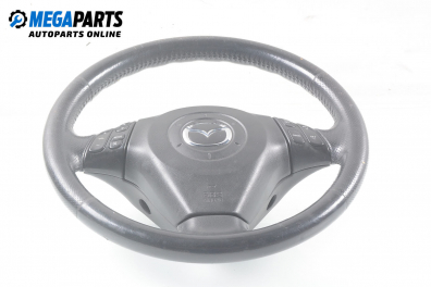 Multi functional steering wheel for Mazda 5 2.0 CD, 143 hp, minivan, 2006