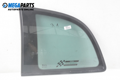 Vent window for Opel Zafira A 1.8 16V, 116 hp, minivan, 1999, position: left