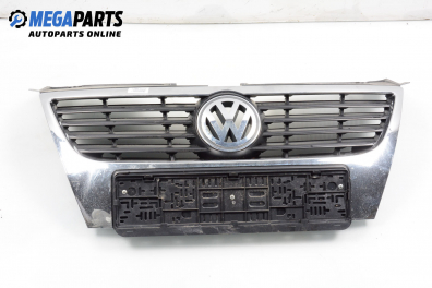 Grilă for Volkswagen Passat (B6) 1.9 TDI, 105 hp, combi, 2008, position: fața