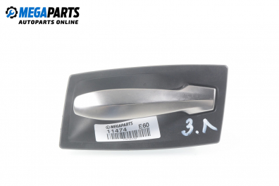 Inner handle for BMW 5 (E60, E61) 2.2, 170 hp, sedan automatic, 2004, position: rear - left