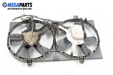 Cooling fans for Nissan Almera (N16) 2.2 Di, 110 hp, sedan, 2000