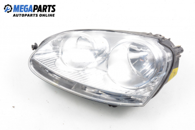 Headlight for Volkswagen Golf V 1.9 TDI, 105 hp, hatchback, 2005, position: left