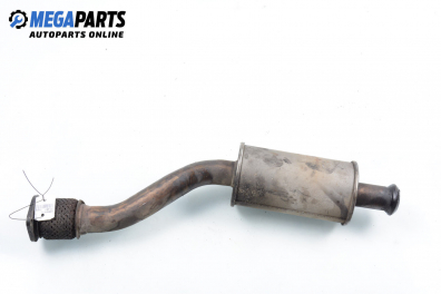 Muffler for Opel Vivaro 1.9 DI, 80 hp, truck, 2004