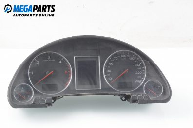 Instrument cluster for Audi A4 (B6) 2.5 TDI Quattro, 180 hp, station wagon automatic, 2002 № Bosch 0 263 626 020