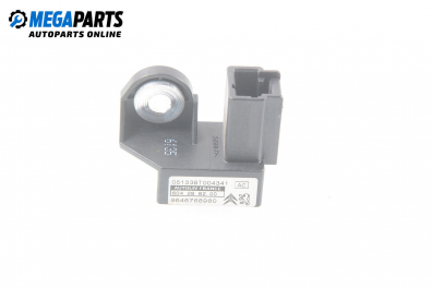 Airbag sensor for Citroen C4 1.6 HDi, 90 hp, coupe, 2006 № 9646968980