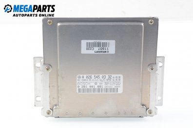 ECU for Mercedes-Benz C-Class 202 (W/S) 2.2 CDI, 125 hp, station wagon, 1998 № A 026 545 03 32