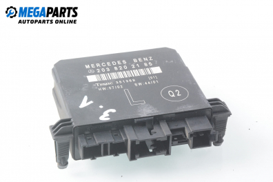 Door module for Mercedes-Benz C-Class 203 (W/S/CL) 2.2 CDI, 143 hp, station wagon automatic, 2003 № 203 820 21 85