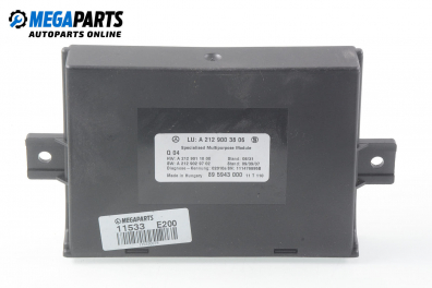 Modul for Mercedes-Benz E-Klasse 212 (W/S) 2.0 CDI, 136 hp, combi automatic, 2011 № A 212 900 38 06