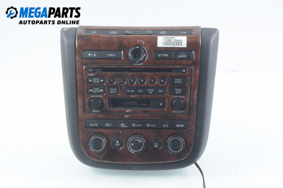 CD player și panou climatronic for Nissan Murano 3.5 4x4, 234 hp, suv automatic, 2003