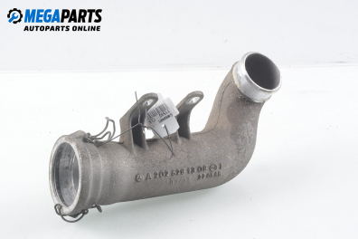 Turbo pipe for Mercedes-Benz CLK-Class Coupe (C208) (06.1997 - 09.2002) 230 Kompressor (208.347), 193 hp, 2025281308