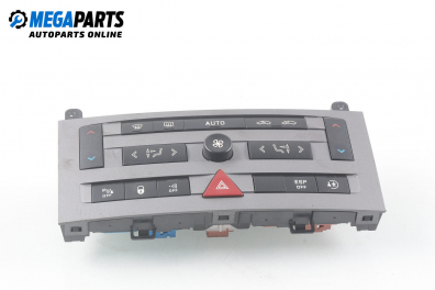 Bedienteil climatronic for Peugeot 407 2.2 16V, 163 hp, sedan automatic, 2007