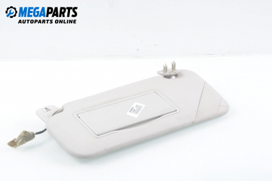 Sun visor for Peugeot 407 2.2 16V, 163 hp, sedan automatic, 2007, position: left