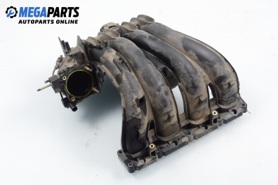 Intake manifold for Peugeot 407 2.2 16V, 163 hp, sedan automatic, 2007