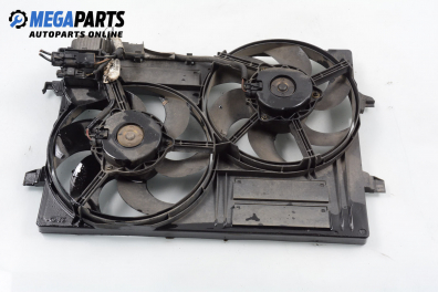 Cooling fans for Jaguar X-Type 2.0 D, 130 hp, sedan, 2003